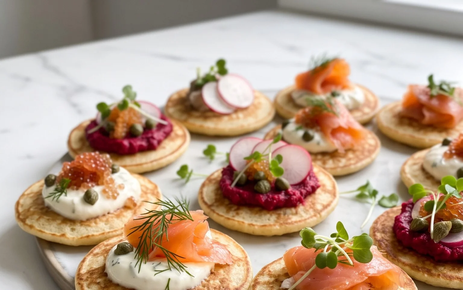 12 Blini Garnituren: Snel & Lekker Ideeën